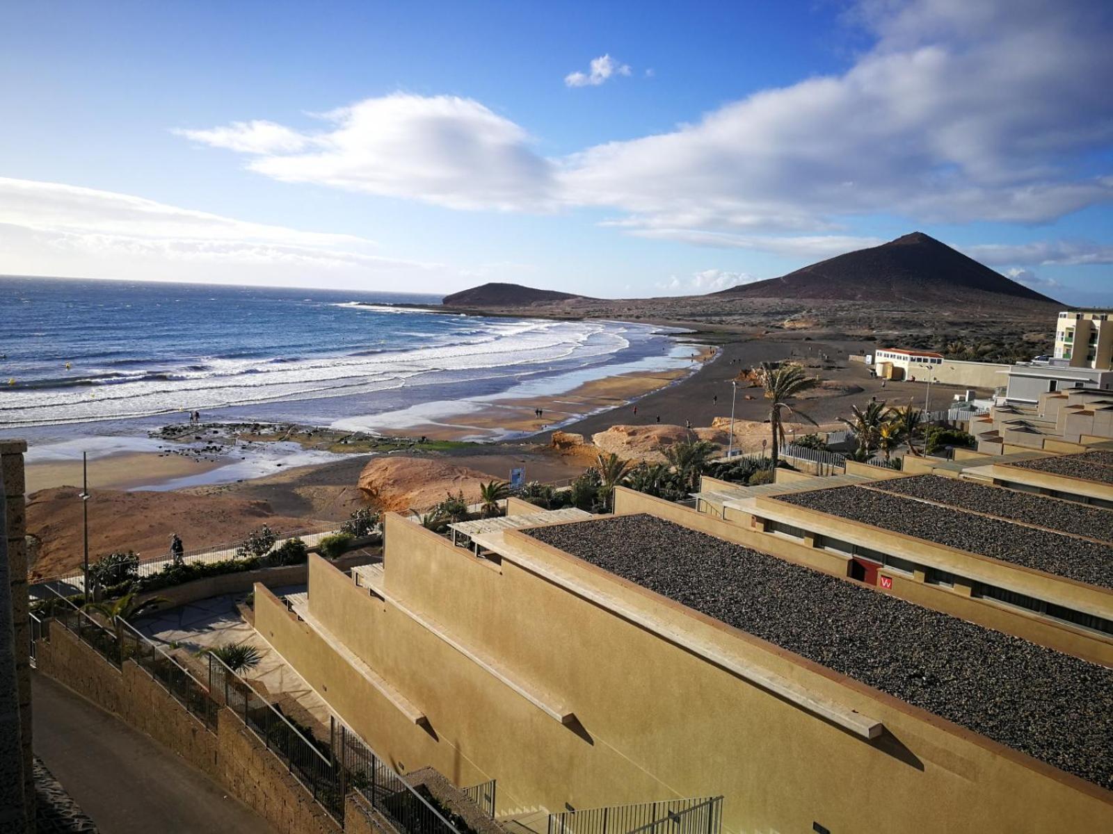 Alquilaencanarias El Medano Spectacular Terrace And Sea Views A Exterior foto